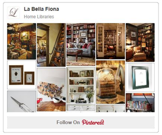 Home Libraries Pinterest Board-La Bella Fiona